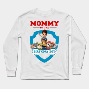 Mommy of the Birthday Boy Long Sleeve T-Shirt